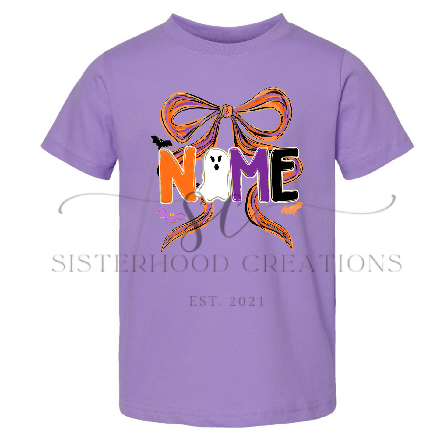 Custom BOO-tiful Name Tee/Sweat