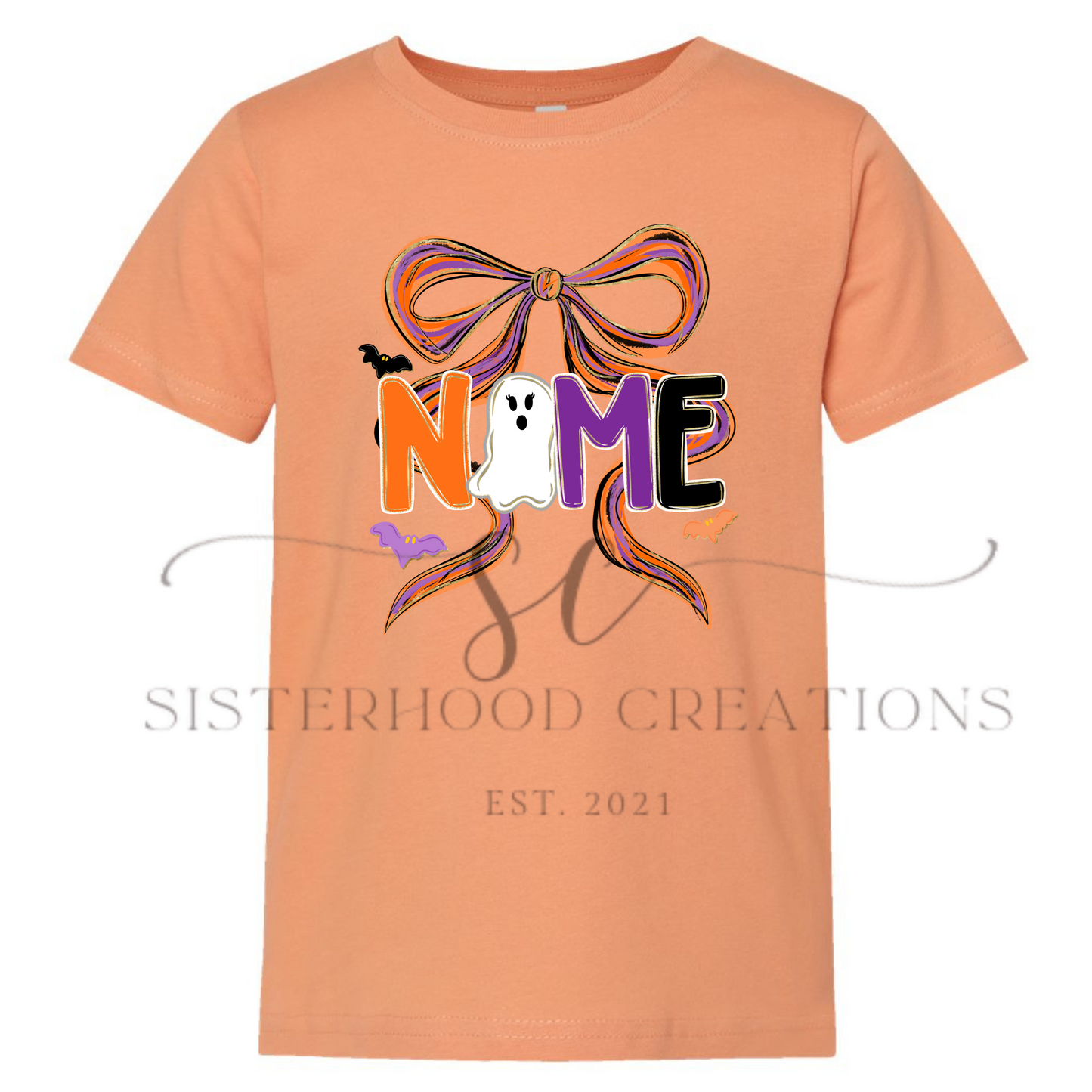 Custom BOO-tiful Name Tee/Sweat