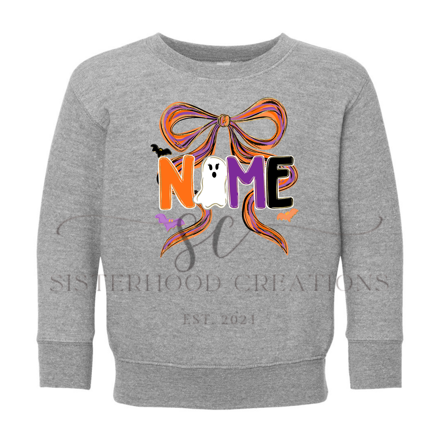 Custom BOO-tiful Name Tee/Sweat