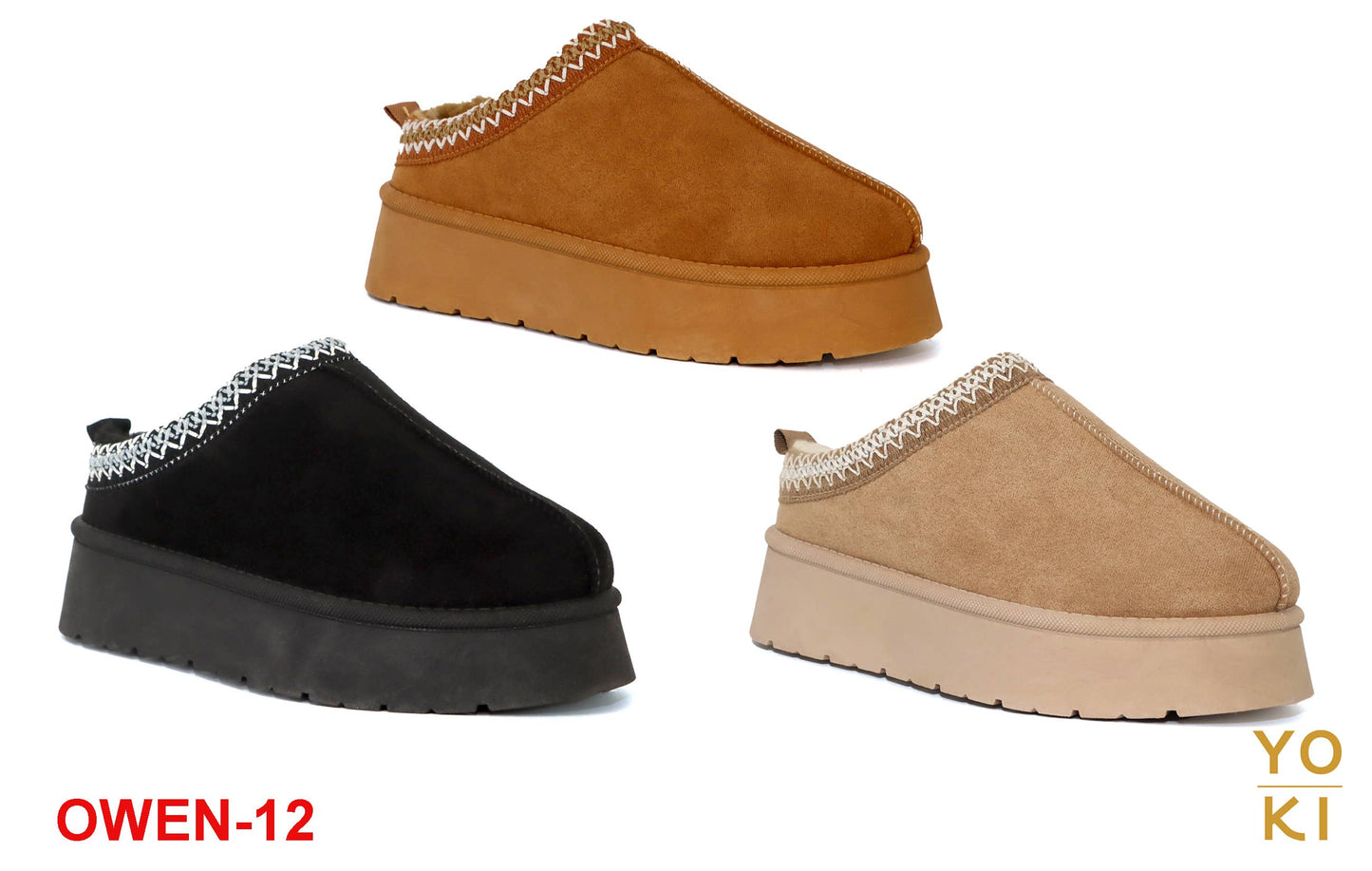 Women's Clog Fur lined Winter Mule Lounge Slippers