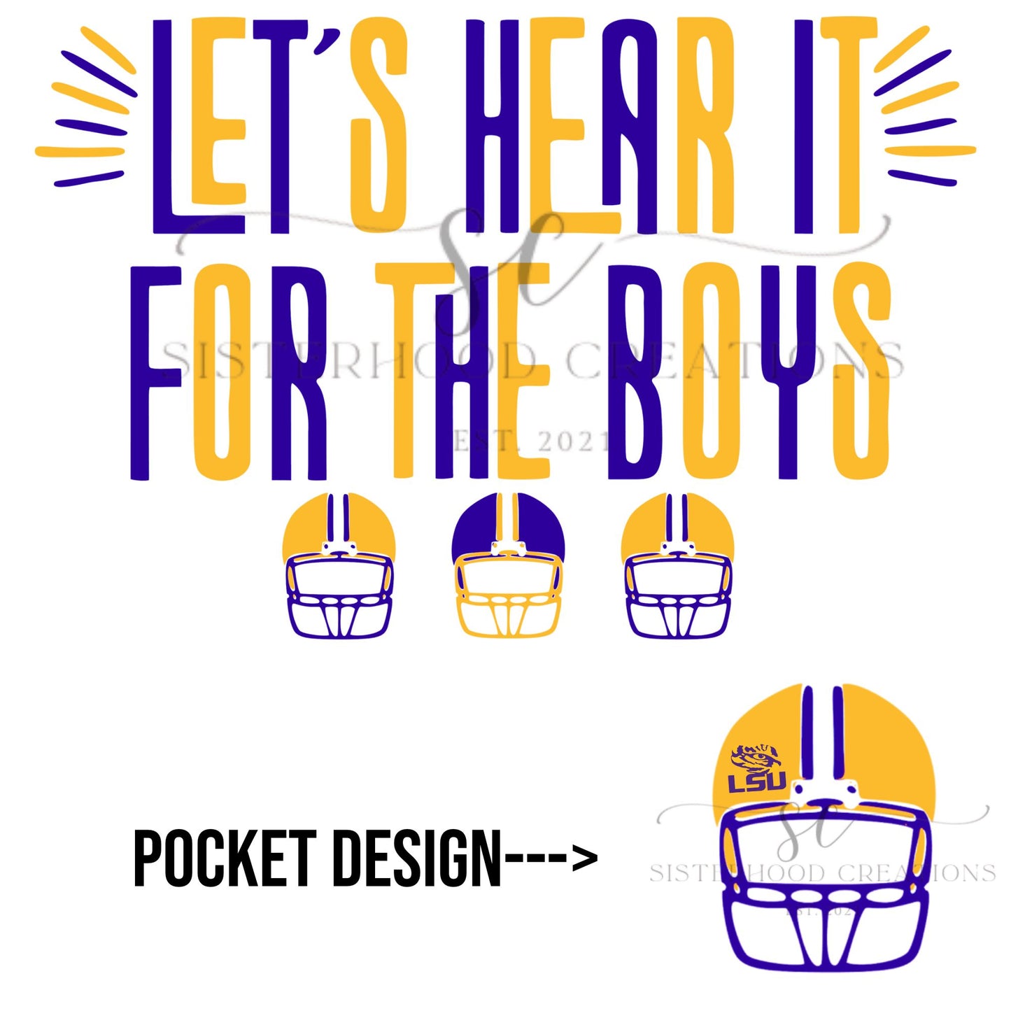 LET'S HEAR IT FOR THE BOYS(LSU)