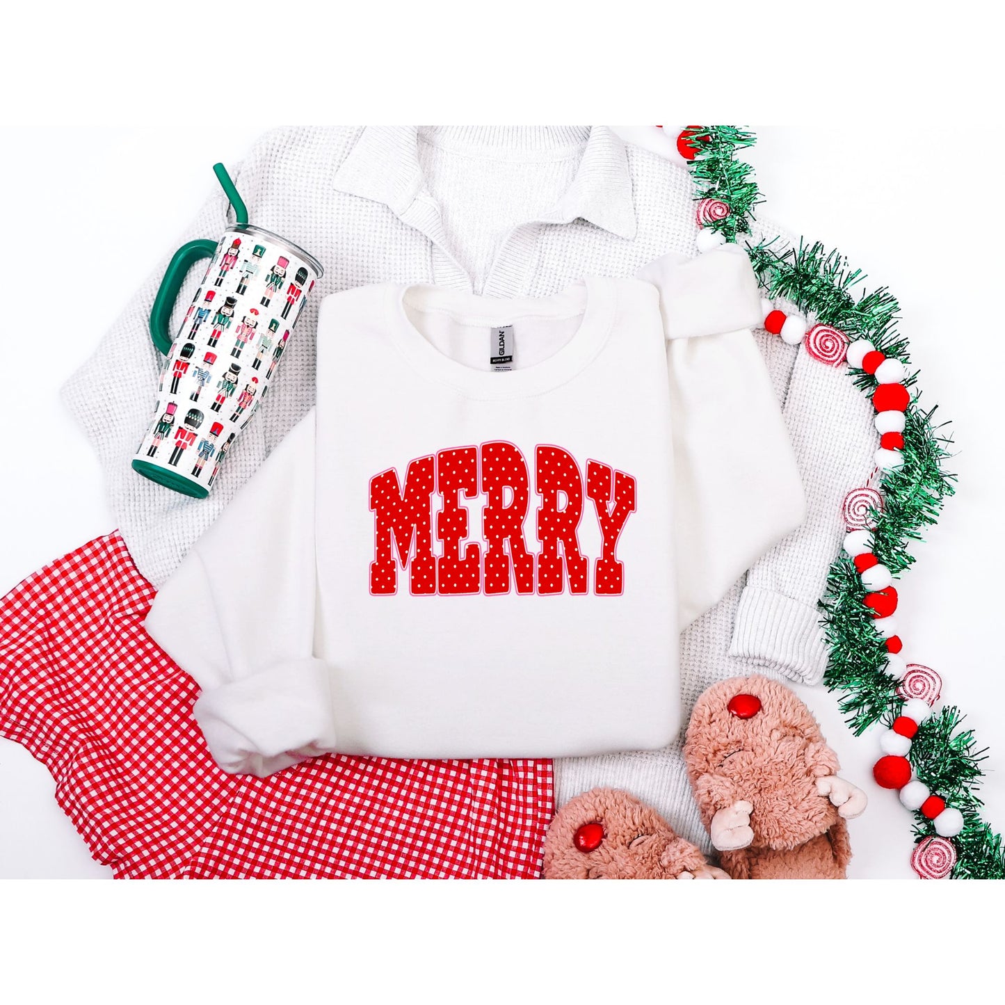 ✨ Merry Polka Dot Sweatshirt ✨