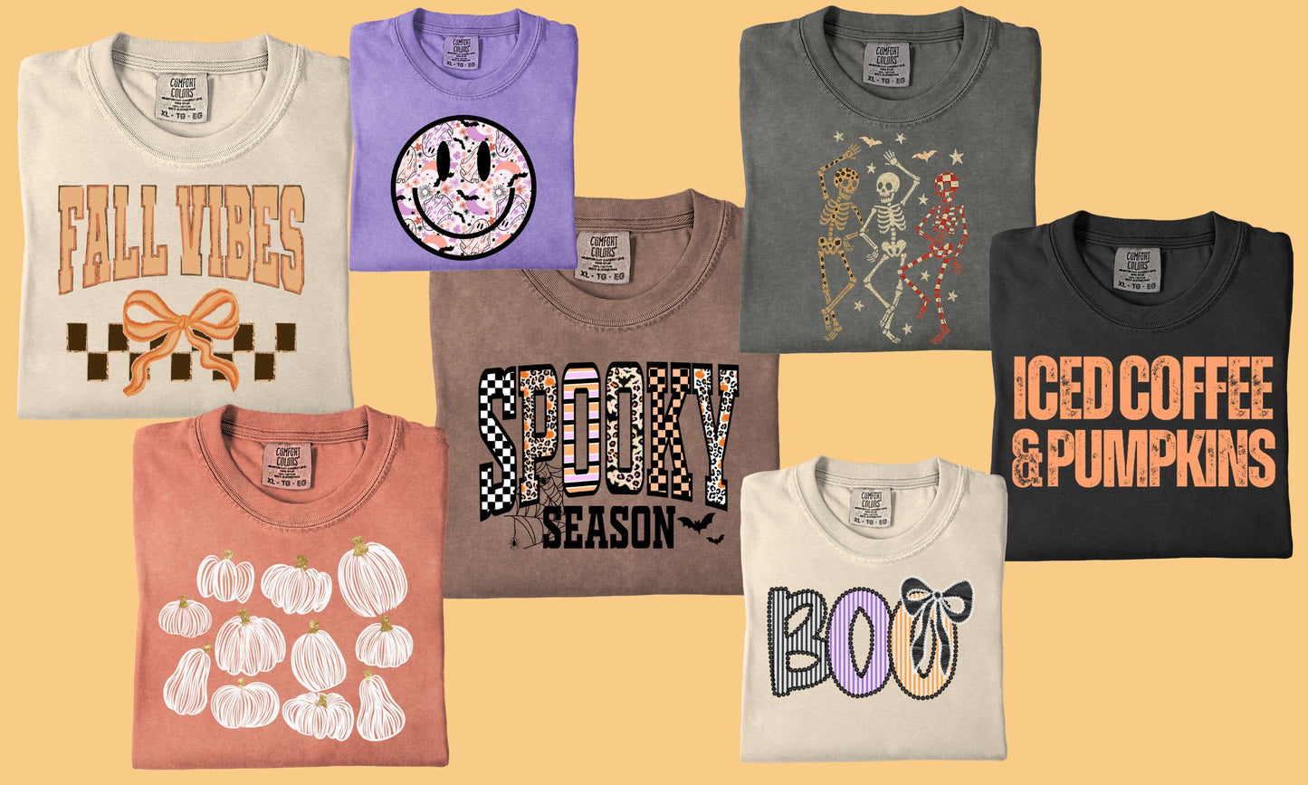 MYSTERY COMFORT COLORS FALL TEES