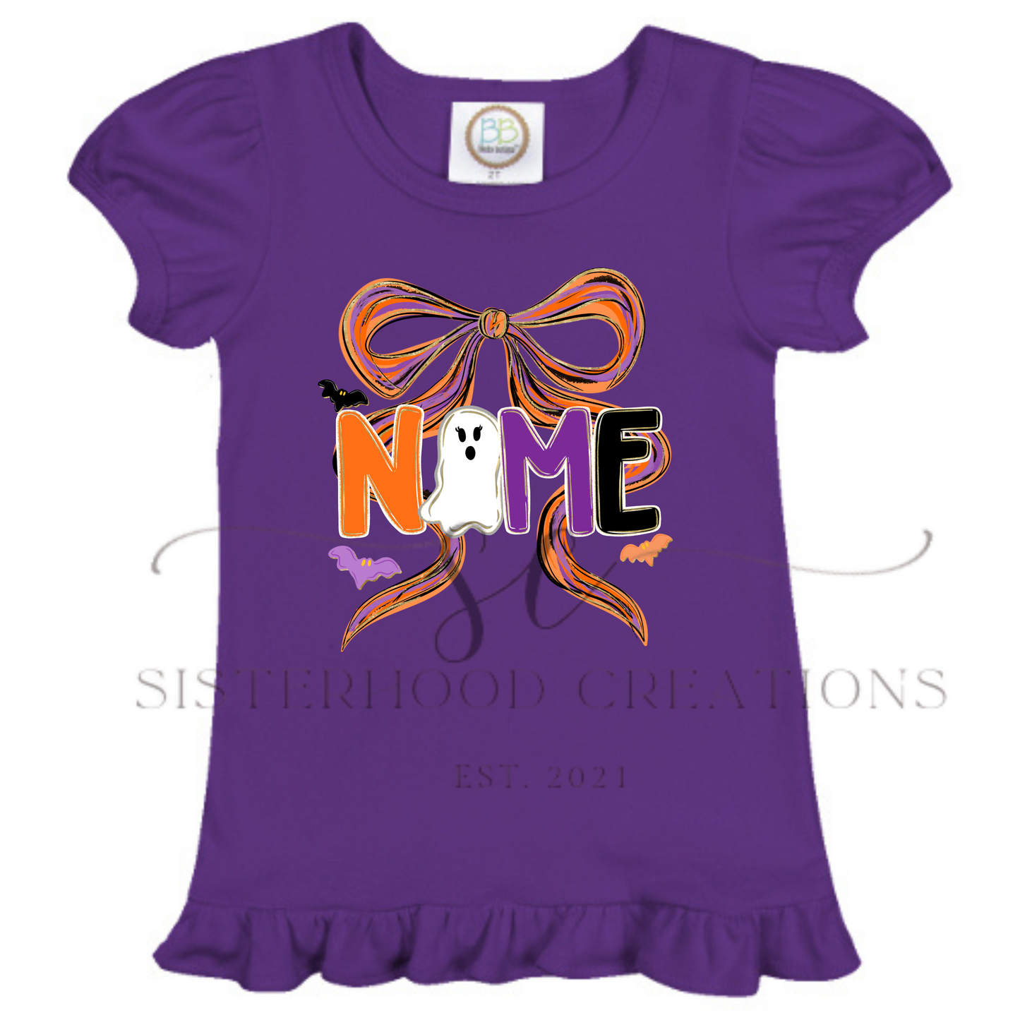 Custom BOO-tiful Name Tee/Sweat