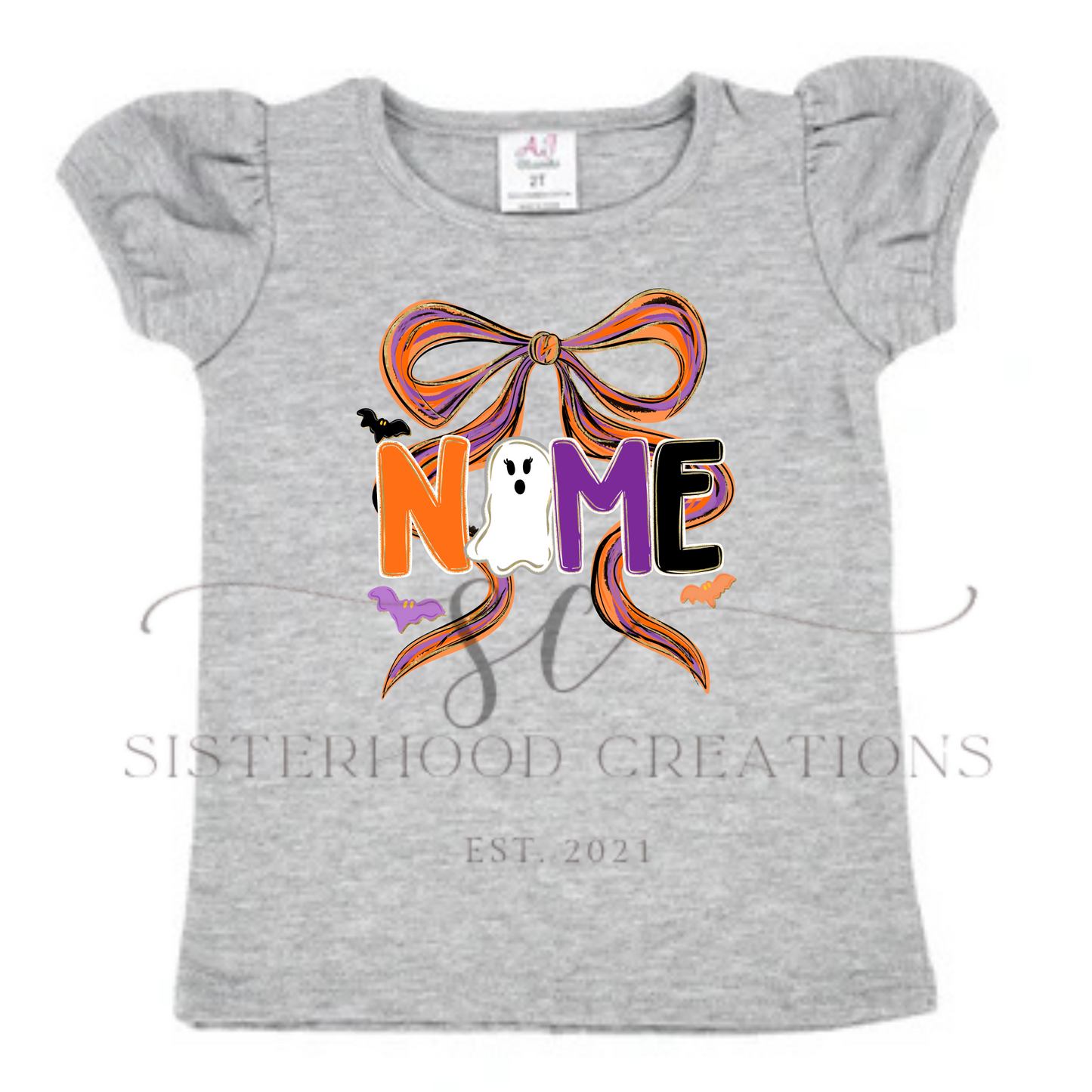Custom BOO-tiful Name Tee/Sweat