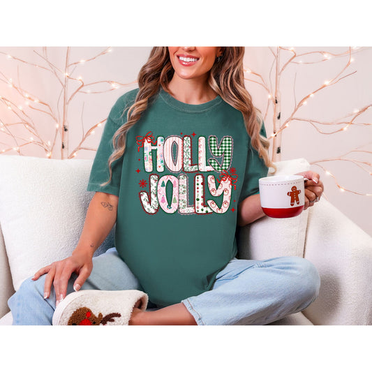 β¨ Holly Jolly Christmas Tee π