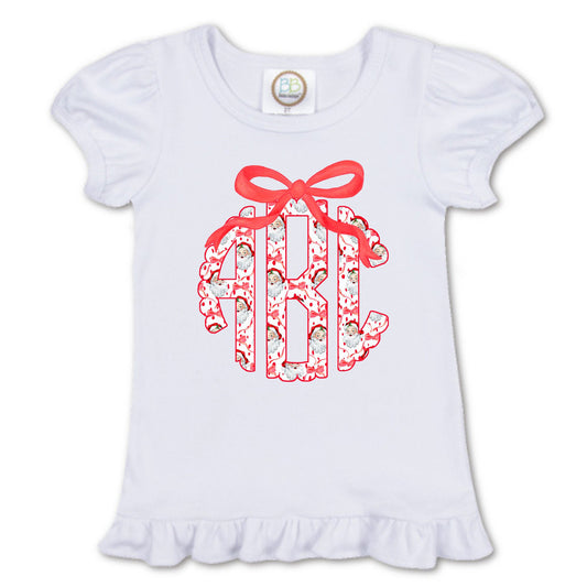 Holiday Monogram Bow Collection