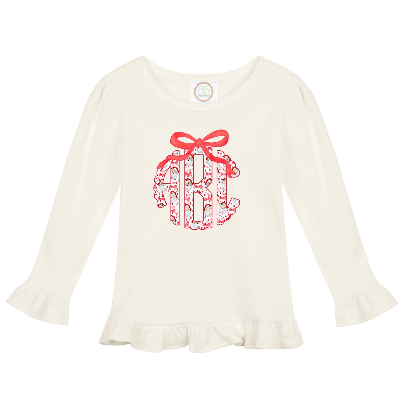 Holiday Monogram Bow Collection