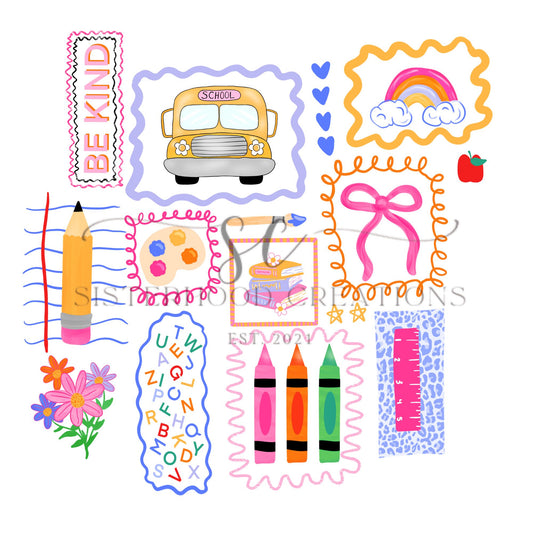 Back to School Doodle Tee
