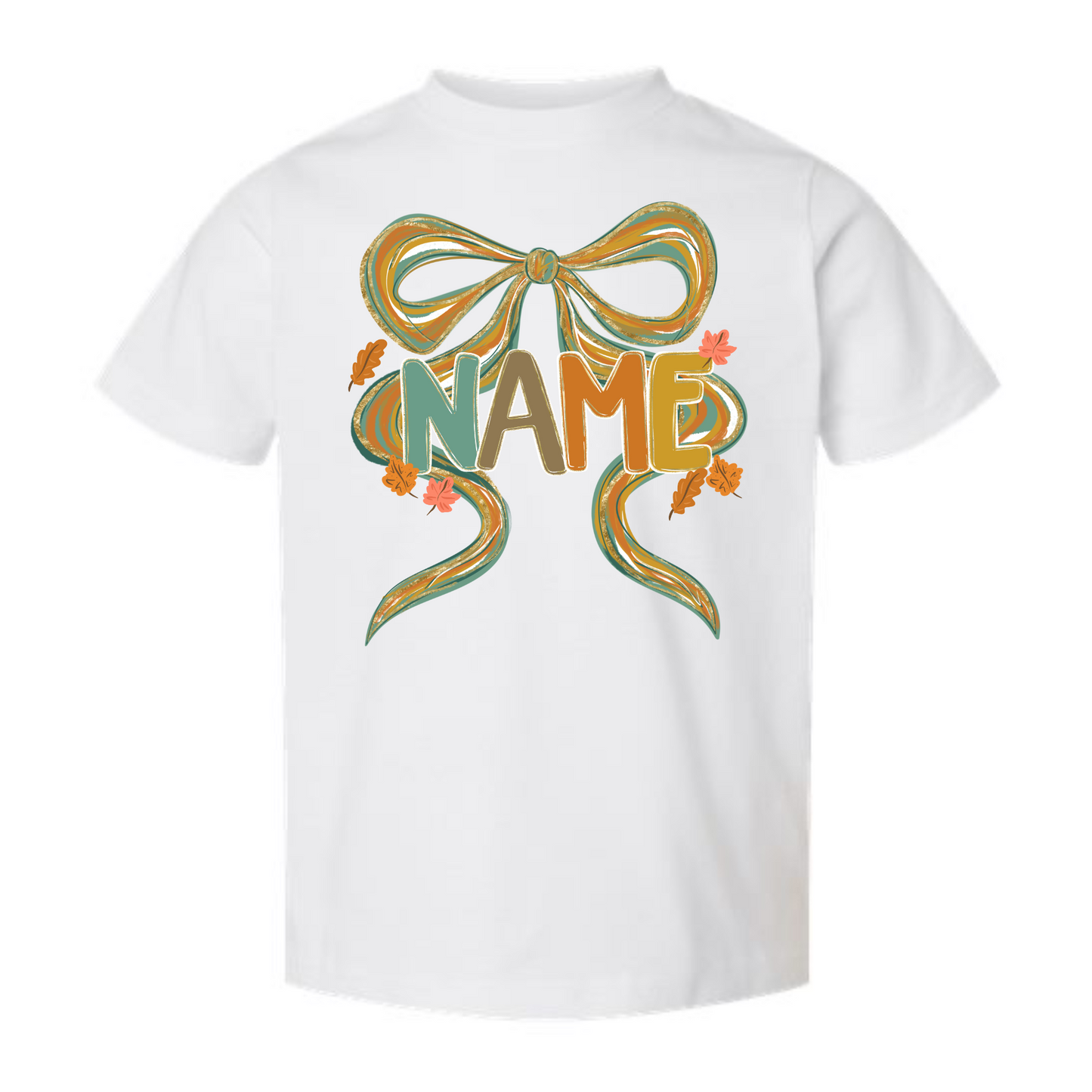 Fall Custom Name Tee🍂