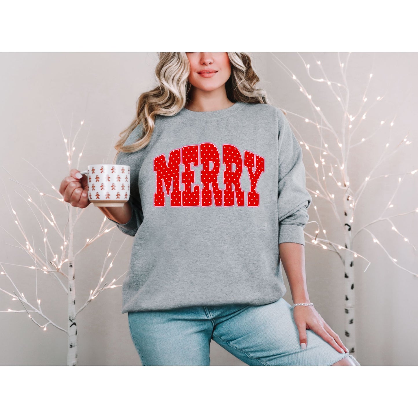 ✨ Merry Polka Dot Sweatshirt ✨