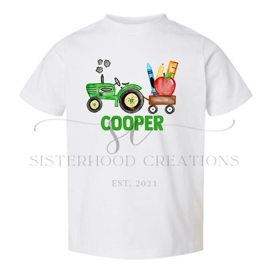 Rollin' Back to School Tractor Tee