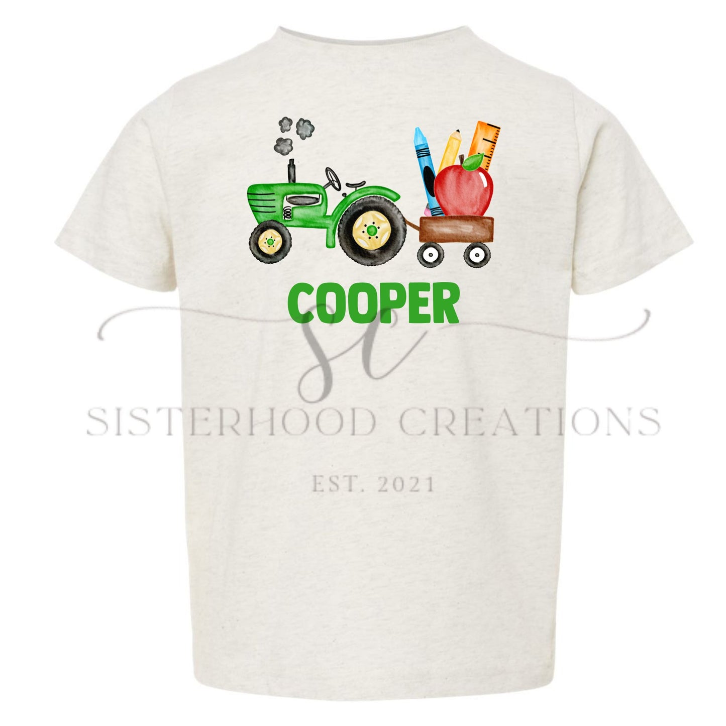 Rollin' Back to School Tractor Tee