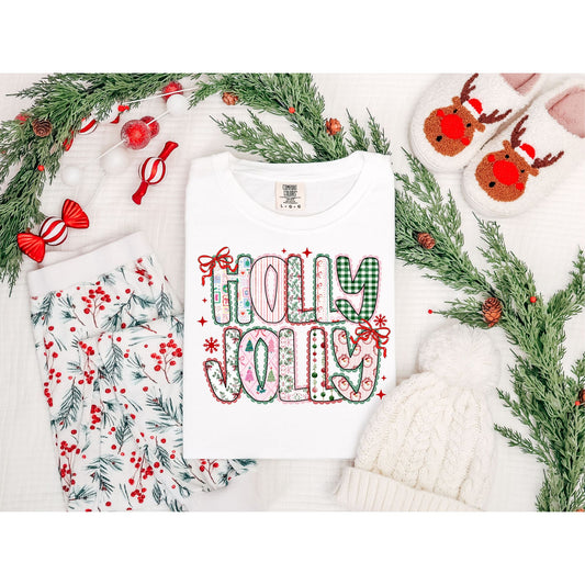✨ Holly Jolly Christmas Tee 🎀
