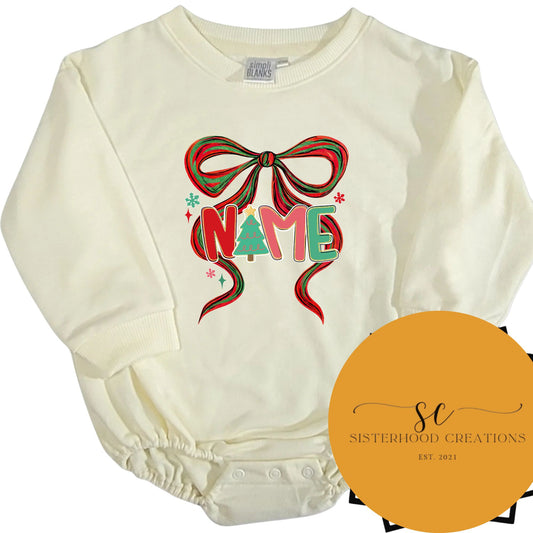 Christmas Custom Name Bubble🎄