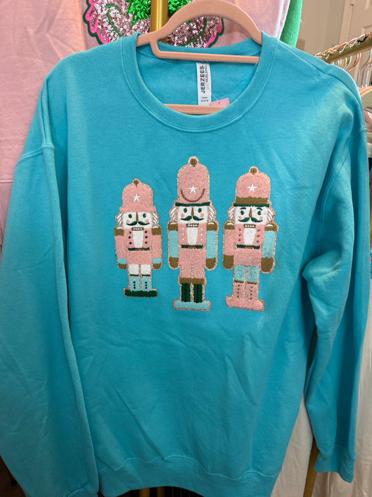 Nutcracker Patch Sweatshirt