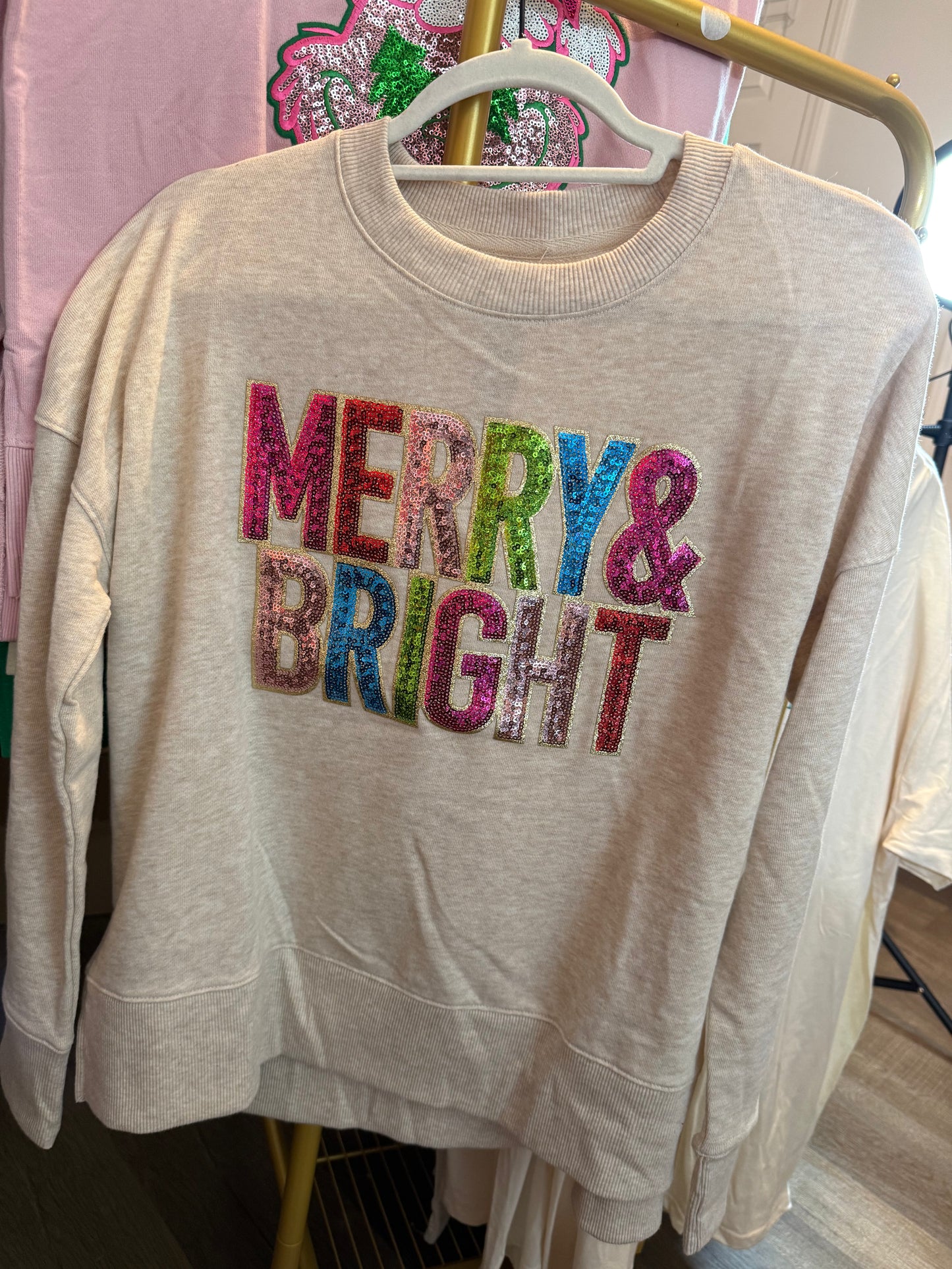 Merry & Bright Sweatshirt