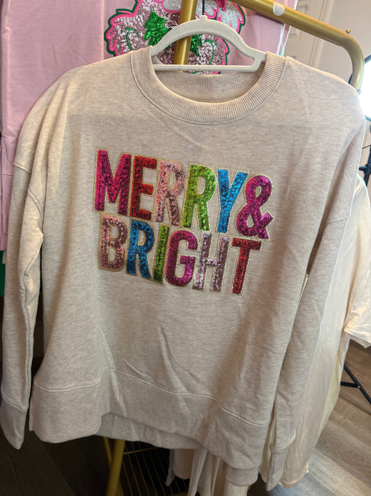 Merry & Bright Sweatshirt