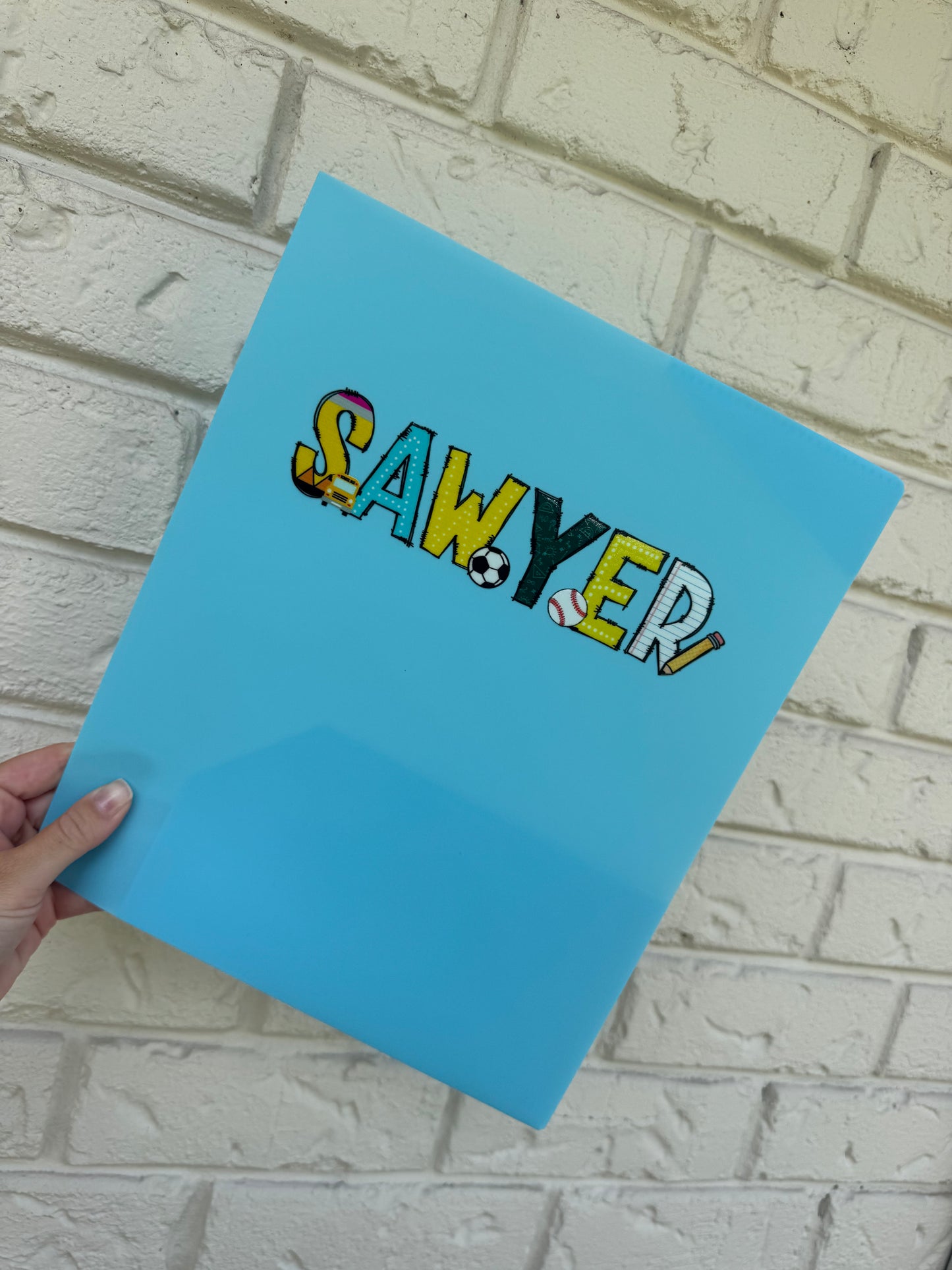 Back to school folders