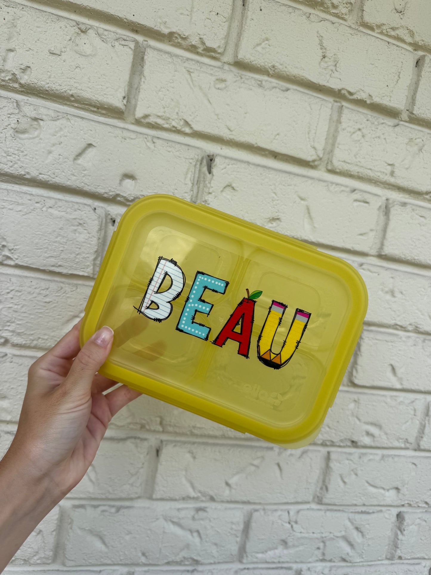 Back to school snack boxes/lunch containers
