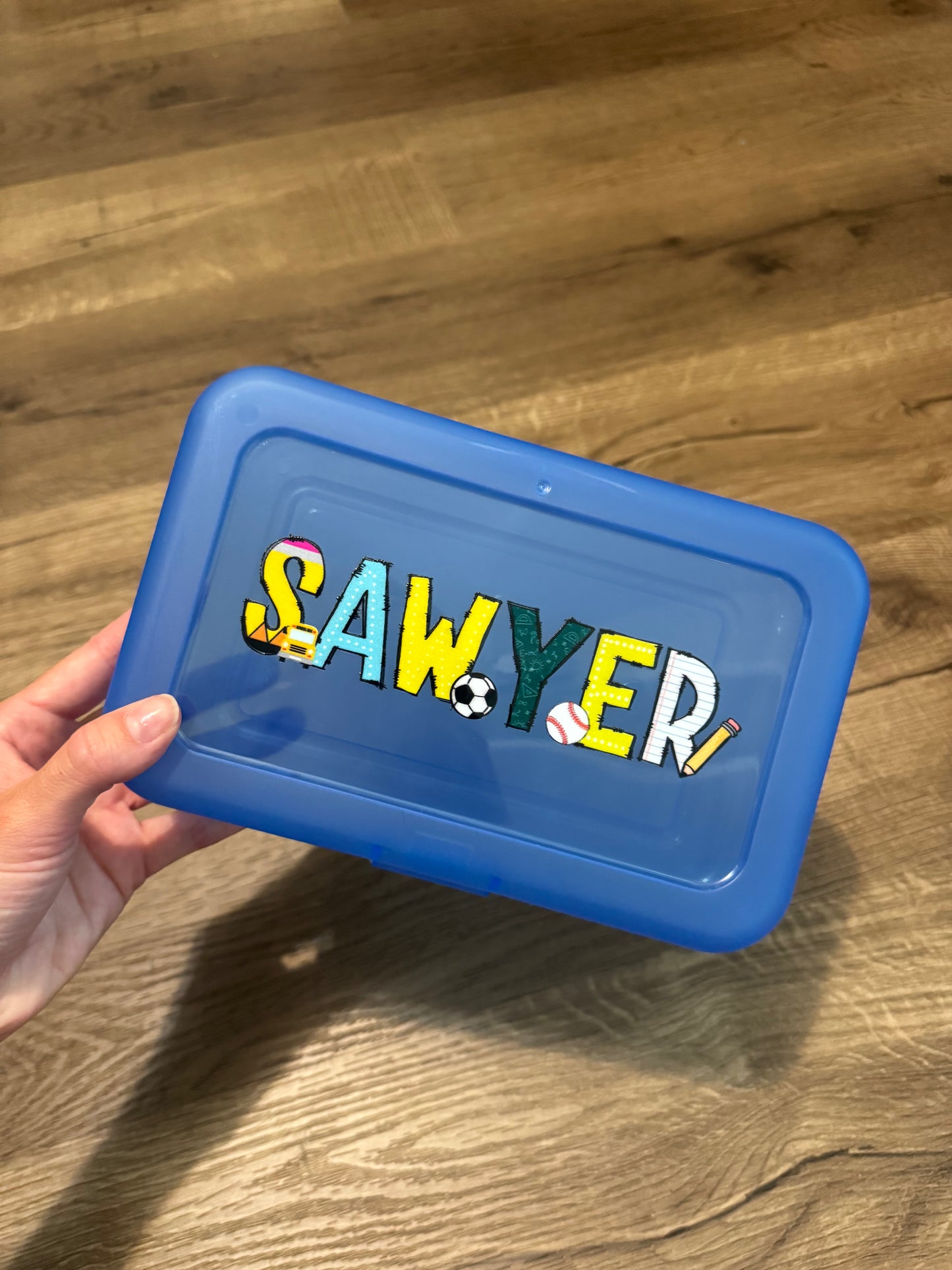 Back to school pencil boxes