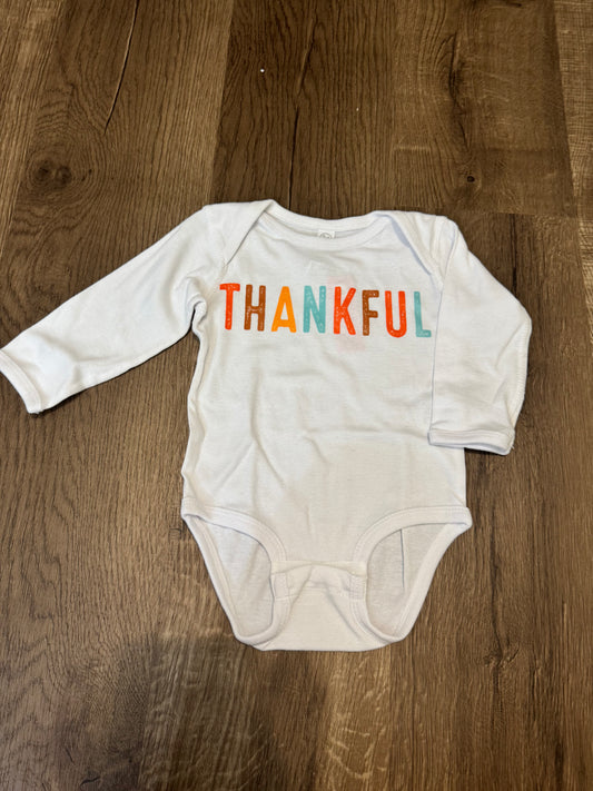 Thankful Longsleeve Onesie